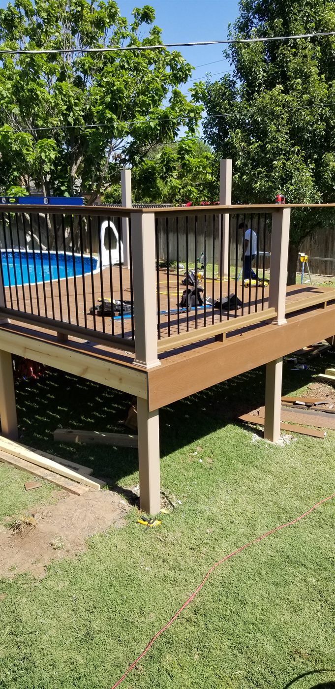 Premium pool deck build project